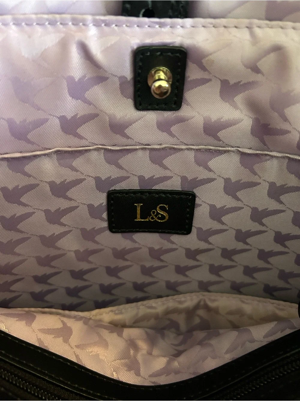 Lo & Son’s Black Laptop Travel Bag
